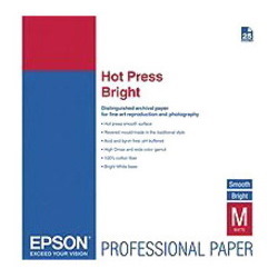 Epson Hot Press Bright Fine Art Paper