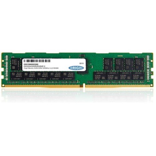 Origin RAM Module for PC/Server - 32 GB (1 x 32 GB) - DDR4-3200/PC4-25600 DDR4 SDRAM - 3200 MHz Dual-rank Memory - 1.20 V - OEM