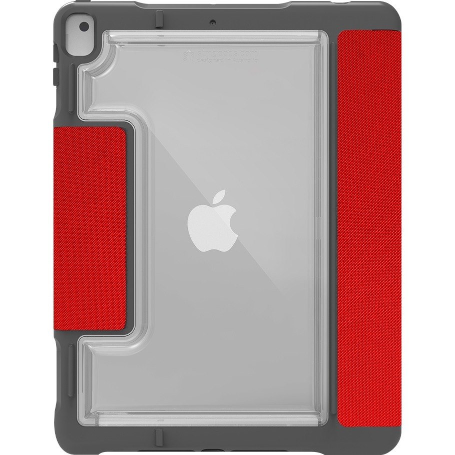 STM Goods Dux Plus Duo Carrying Case (Folio) for 25.9 cm (10.2") Apple iPad (7th Generation), iPad (8th Generation), iPad (9th Generation) iPad - Red