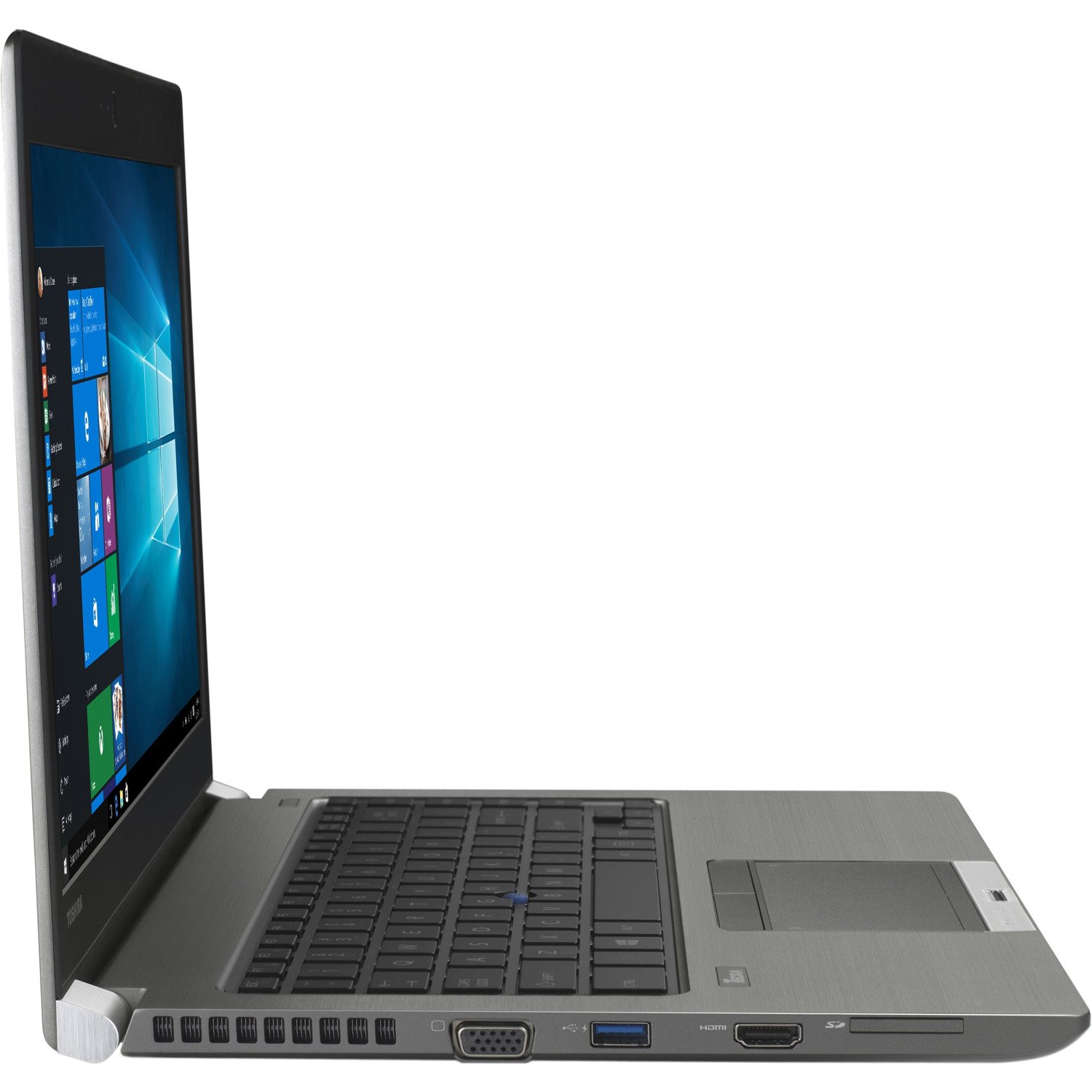 Toshiba Tecra Z40-C 14" Ultrabook - Intel Core i5 6th Gen i5-6300U - 8 GB - 500 GB HDD - Cosmo Silver with Hairline