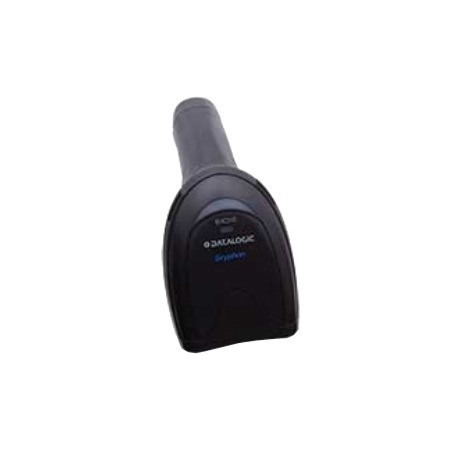 Datalogic Gryphon GM4200 Handheld Barcode Scanner Kit - Wireless Connectivity - Black