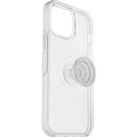 OtterBox Otter + Pop Symmetry Case for Apple iPhone 13 Pro Max, iPhone 12 Pro Max Smartphone - Clear Pop