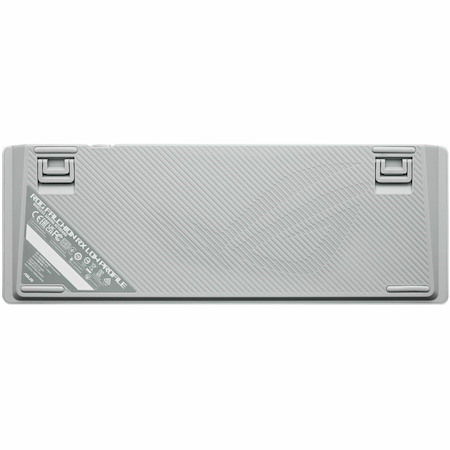 Asus ROG Falchion RX Low Profile Gaming Keyboard - Wired/Wireless Connectivity - USB 2.0 Interface - RGB LED - White