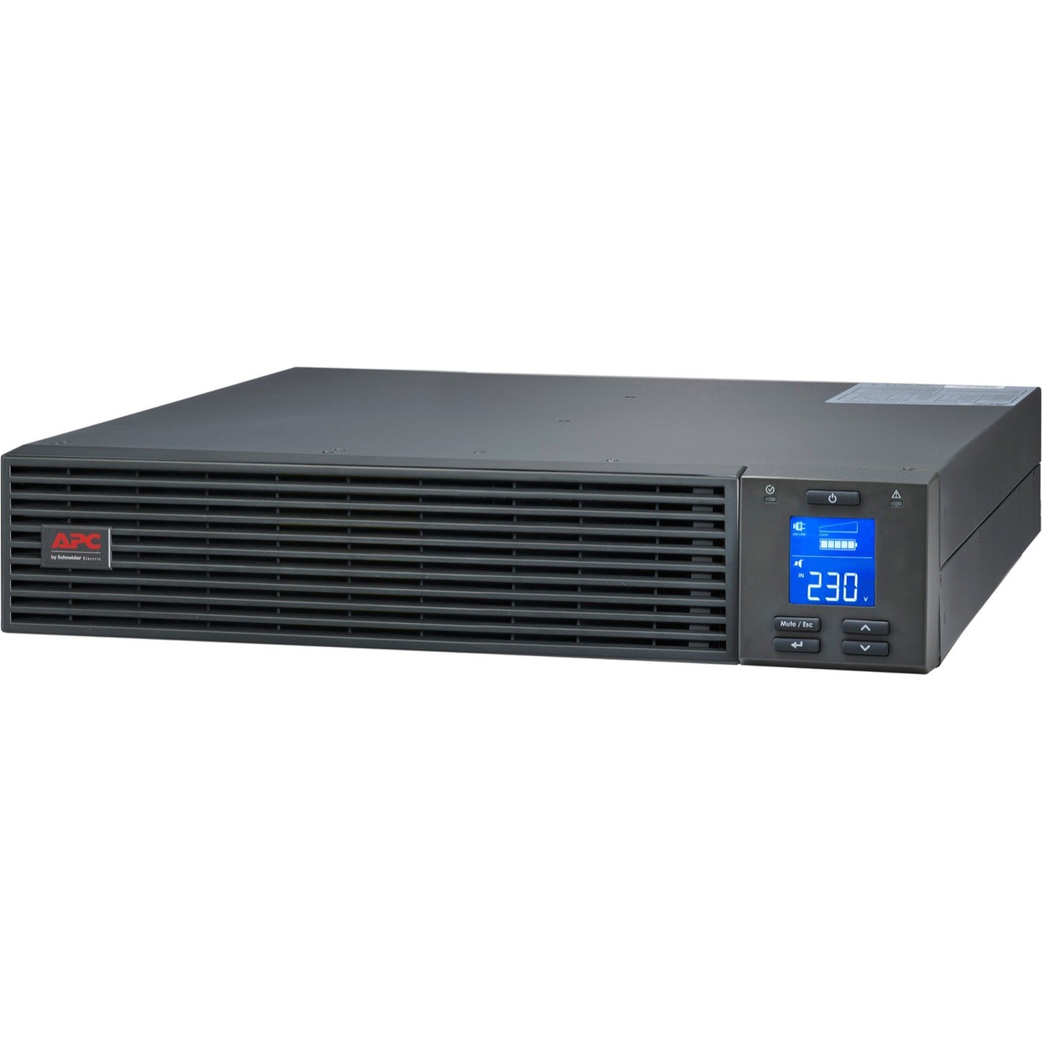 APC Easy UPS, Double-conversion On-Line, SRV, Rackmount 2000VA 230V, 1600W, 4 x IEC C13, 10 AMP