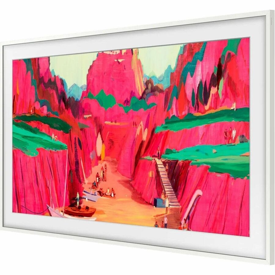 Samsung 65" The Frame Customizable Bezel - Modern White (2025)