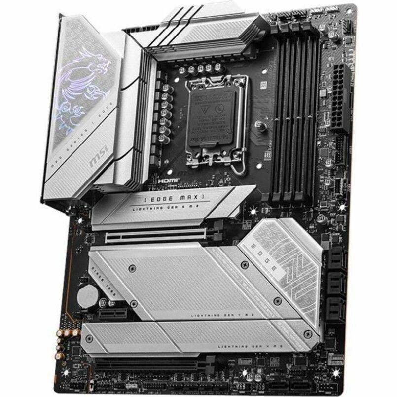 MSI MPG Z790 EDGE TI MAX WIFI Gaming Desktop Motherboard - Intel Z790 Chipset - Socket LGA-1700 - ATX