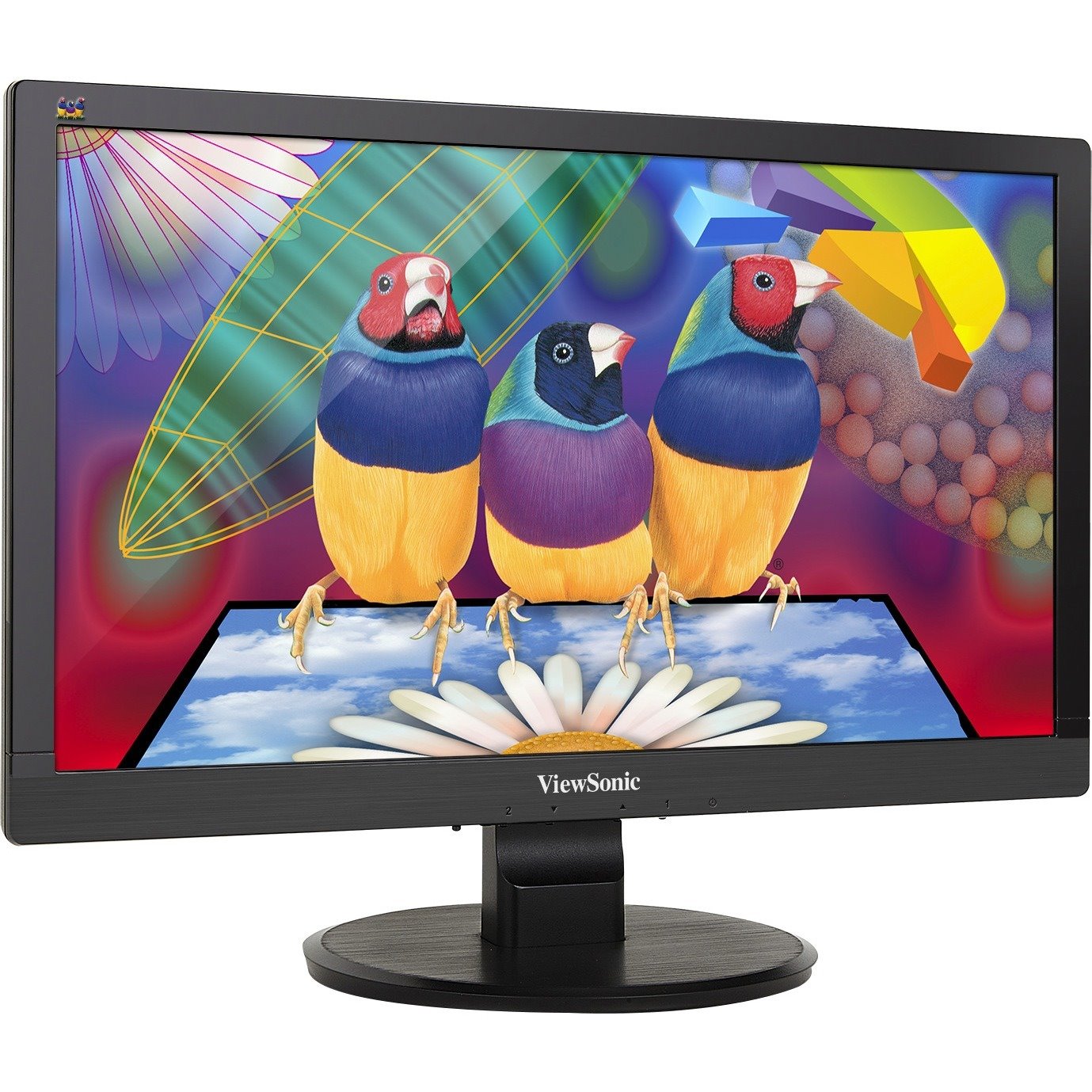 ViewSonic VA2055SM 20 Inch 1080p LED Monitor with VGA Input and Enhanced Viewing Comfort