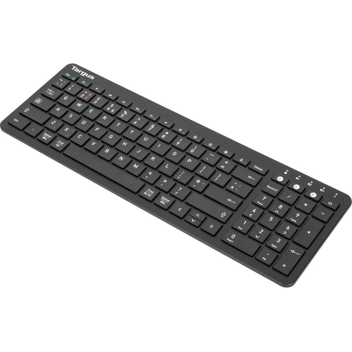 Targus Keyboard - Wireless Connectivity - English (UK) - QWERTY Layout - Black