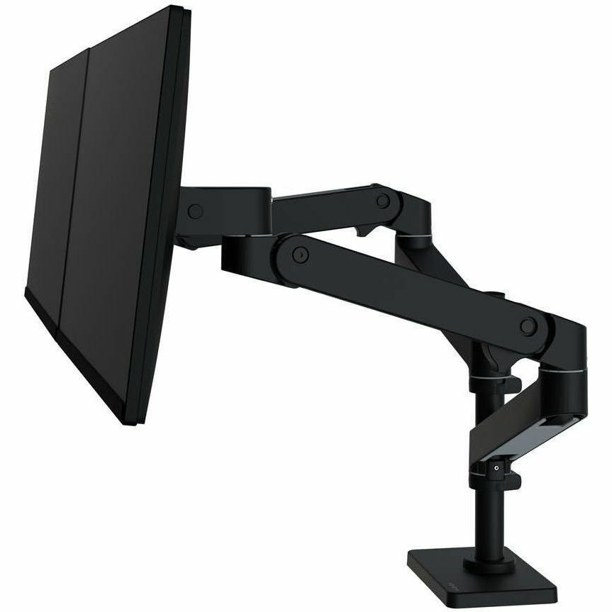 Ergotron Desk Mount for Monitor, LCD Display - Black