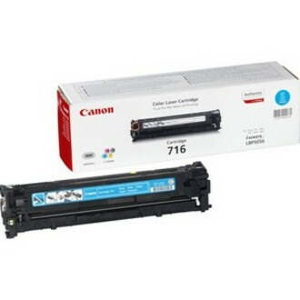 Canon 716C Original Laser Toner Cartridge - Cyan - 1 Pack