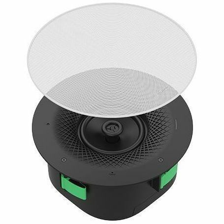 Yealink CS10 2-way Ceiling Mountable Speaker - 24 W RMS - White, Black
