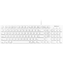 Macally 103 Key Full-Size USB Keyboard with Short-Cut Keys