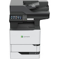 Lexmark MX720 MX721ade Laser Multifunction Printer-Monochrome-Copier/Fax/Scanner-65 ppm Mono Print-1200x1200 Print-Automatic Duplex Print-300000 Pages Monthly-650 sheets Input-Color Scanner-600 Optical Scan-Monochrome Fax-Gigabit Ethernet
