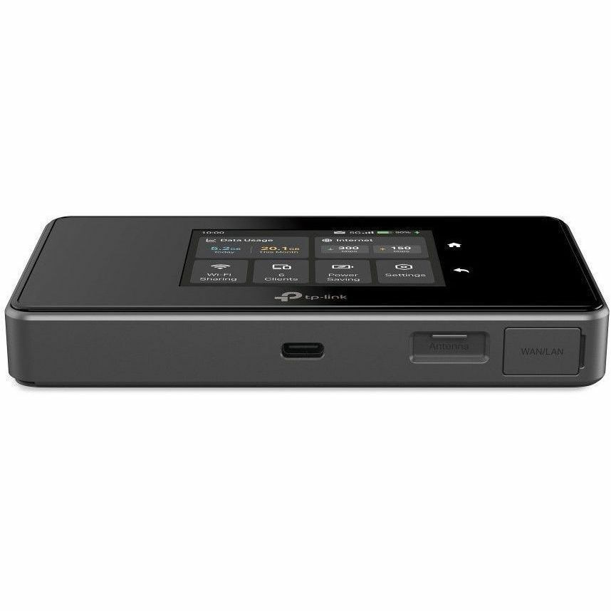TP-LINK M8550 5G MOBILE WI-FI, 3.4Gbps, WI-FI 6E, GbE, SIM SLOT, 4680 mAh, 3YR