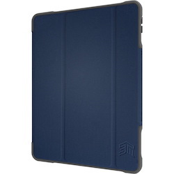 STM Goods Dux Plus Duo Carrying Case (Folio) for 25.9 cm (10.2") Apple iPad (7th Generation), iPad (8th Generation), iPad (9th Generation) iPad - Midnight Blue