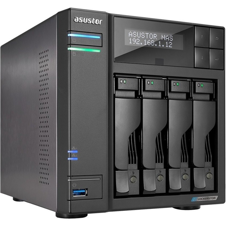 ASUSTOR Lockerstor 4 AS6604T SAN/NAS Storage System