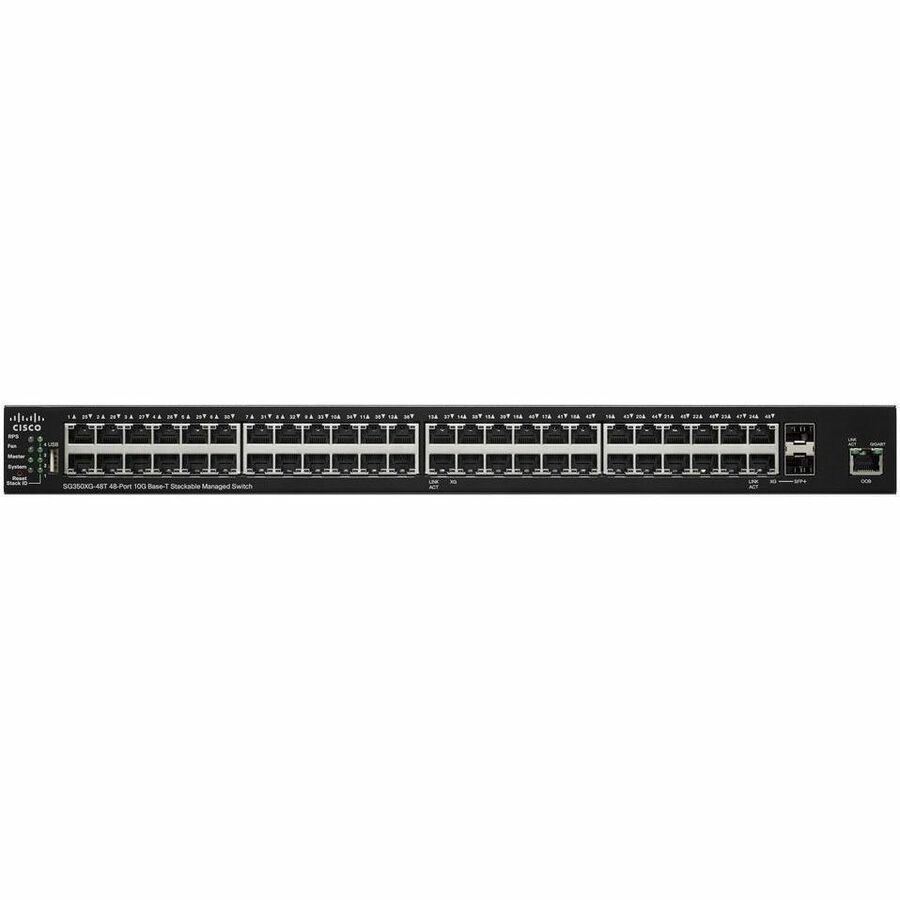 Cisco SG350XG-48T 48-Port 10GBase-T Stackable Managed Switch