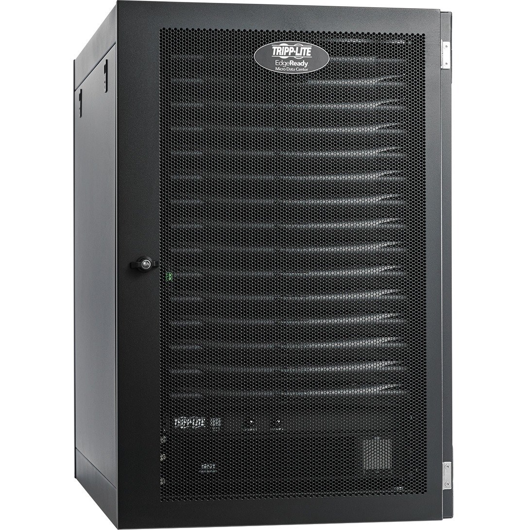 Tripp Lite by Eaton EdgeReady&trade; Micro Data Center - 15U, Heavy-Duty, Wall-Mount, 3 kVA UPS, Network Management and PDU, 120V Kit