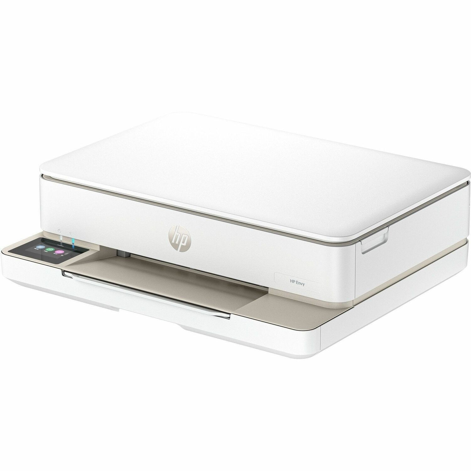 HP Envy 6155 Wired & Wireless Inkjet Multifunction Printer - Color - White/Light Portobello
