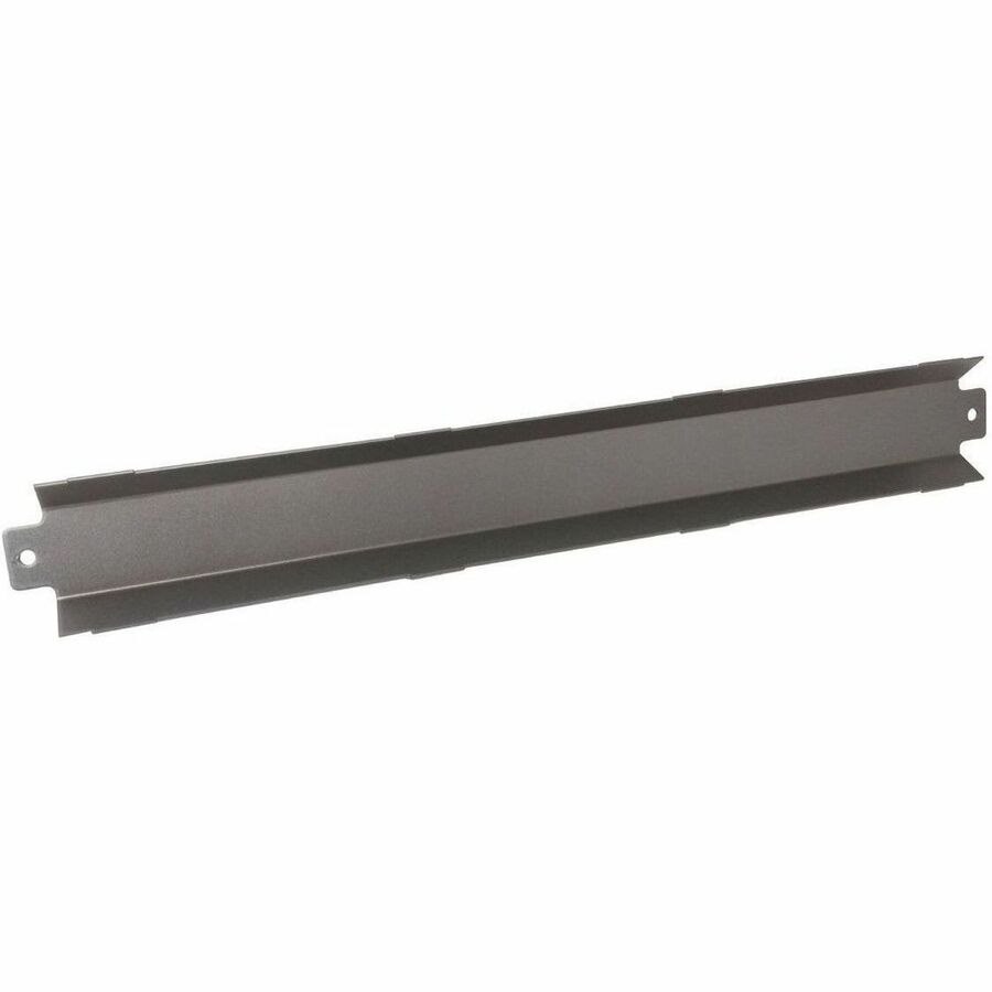 Ortronics Mighty Mo 20 Horizontal Cable Management Panel Air Blocker, 2RU - Magnesium