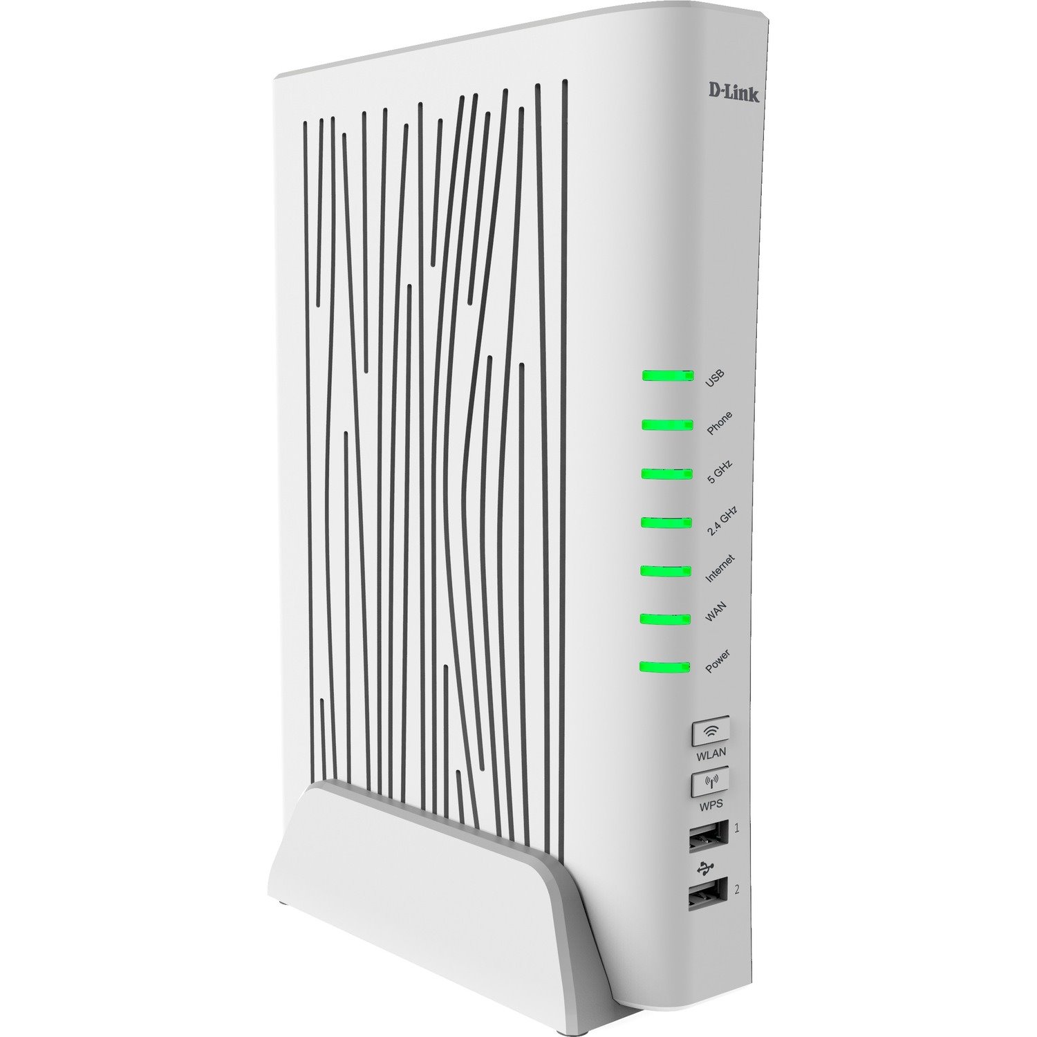 D-Link DVA-5593 Wi-Fi 5 IEEE 802.11ac Ethernet, ADSL, VDSL, ADSL2+, DSL Modem/Wireless Router