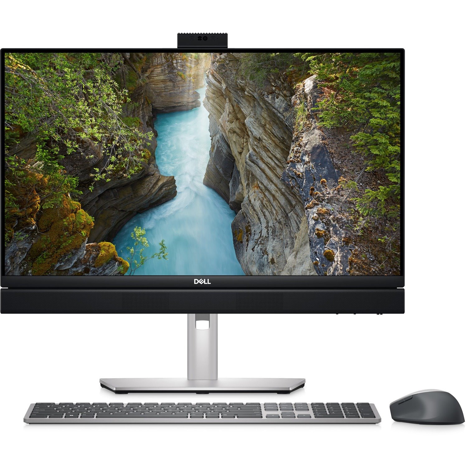 Dell OptiPlex 7000 7410 Plus All-in-One Computer - Intel Core i7 13th Gen i7-13700 - vPro Technology - 16 GB - 256 GB SSD - 23.8" Full HD - Desktop - Silver