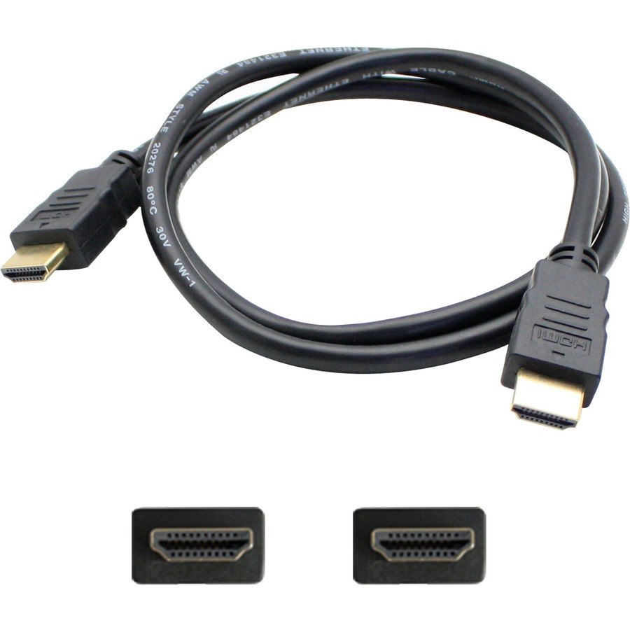 5PK 6ft HDMI 1.3 Male to HDMI 1.3 Male Black Cables For Resolution Up to 2560x1600 (WQXGA)