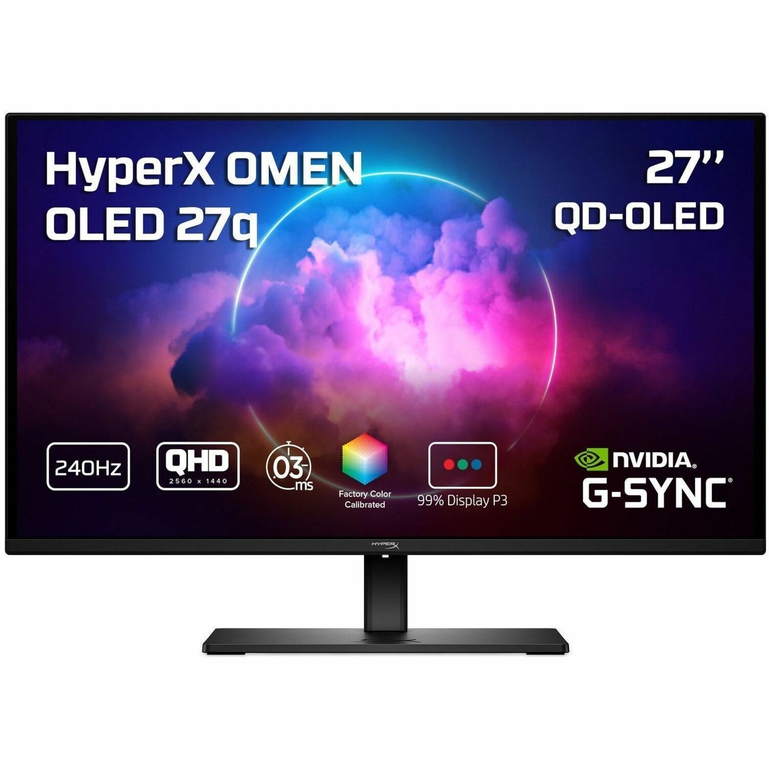 HP Hyperx Omenoled27qqhd240hzgamin