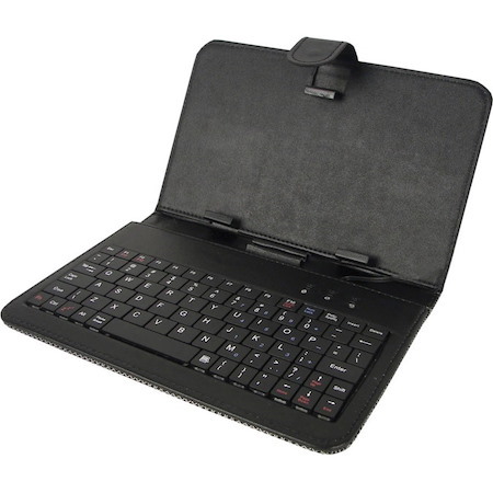 Supersonic SC-310KB Keyboard/Cover Case for 10" Tablet - Black