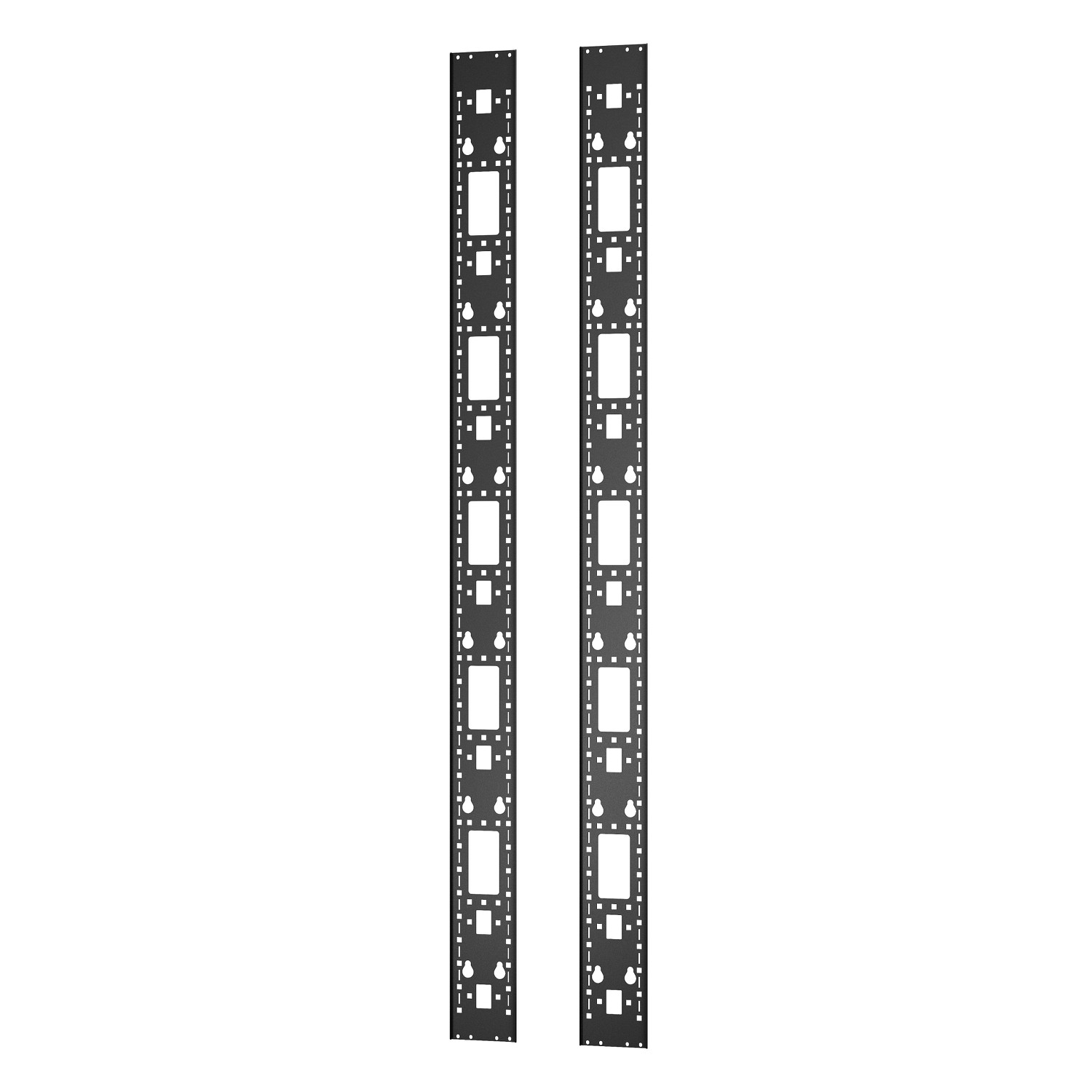 APC EASY RACK VERTICAL 0U ACCESSORY CHANNEL, 42U, QTY. 2