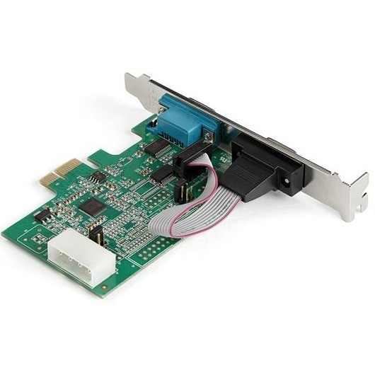 StarTech.com 2-Port PCI Express RS232 Serial Adapter Card - 16950 UART