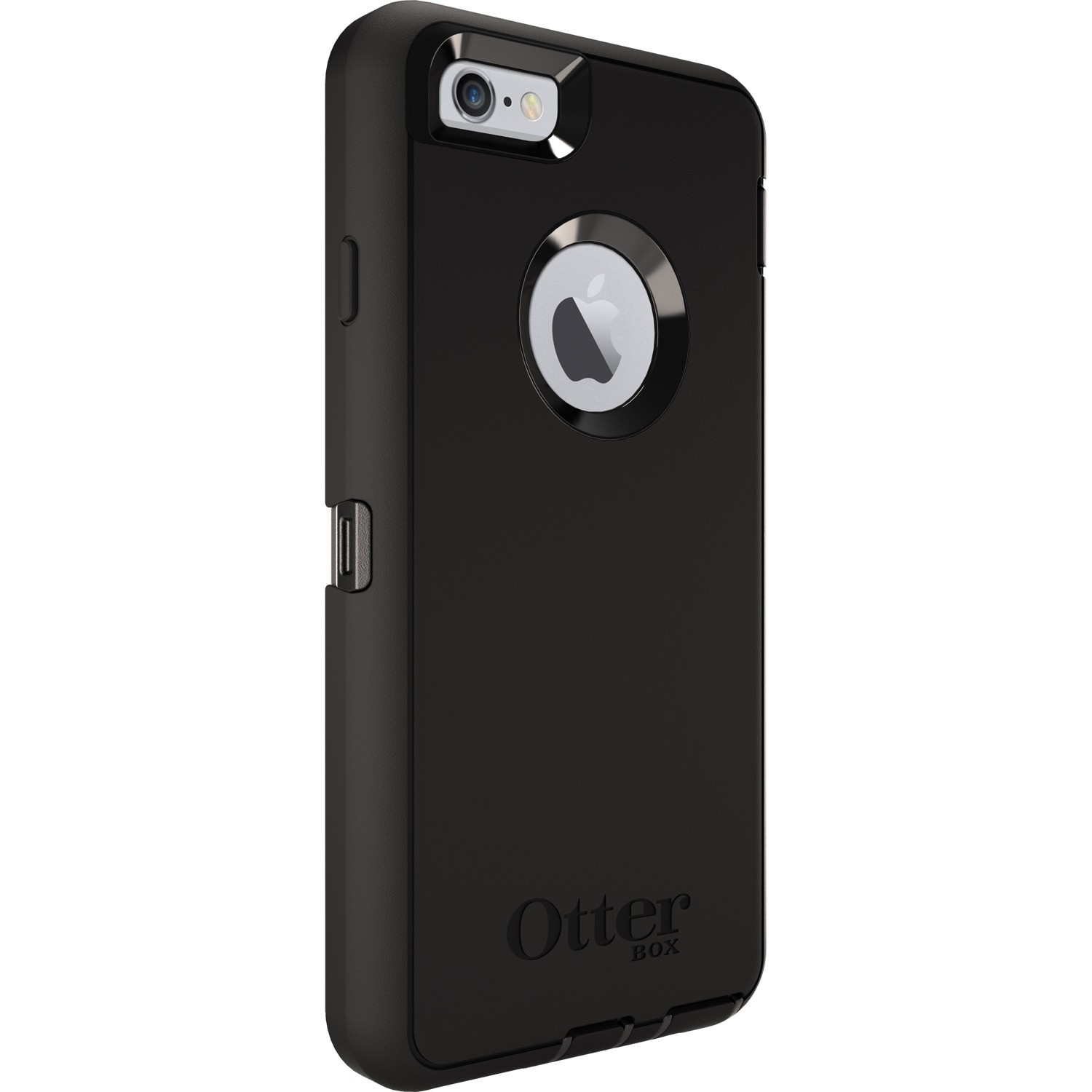 OtterBox Defender Carrying Case (Holster) Apple iPhone 6, iPhone 6s Smartphone - Black