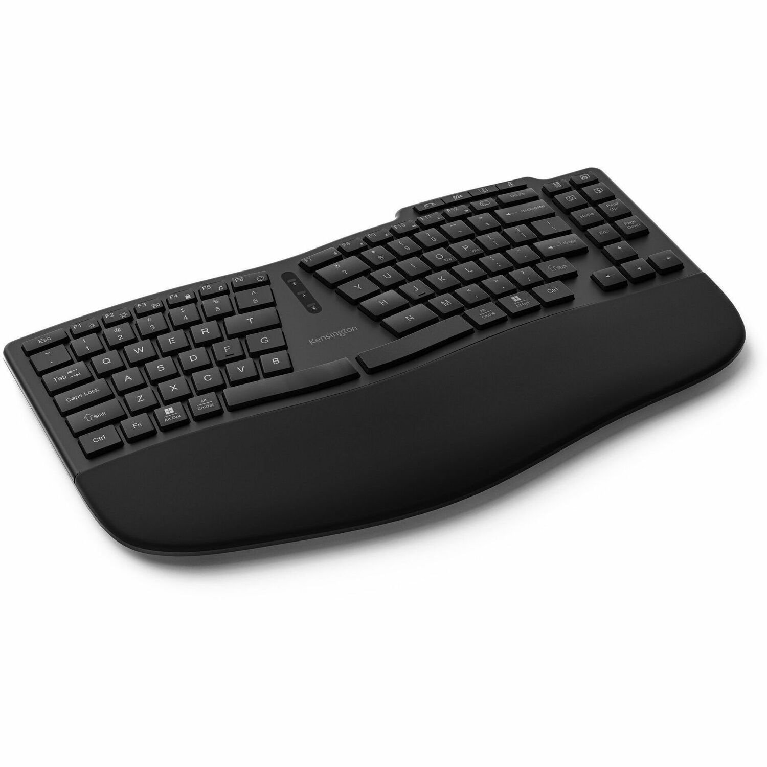 Kensington Pro Fit Ergo KB675 EQ TKL Keyboard - Wireless Connectivity - USB Interface - English (UK) - QWERTY Layout