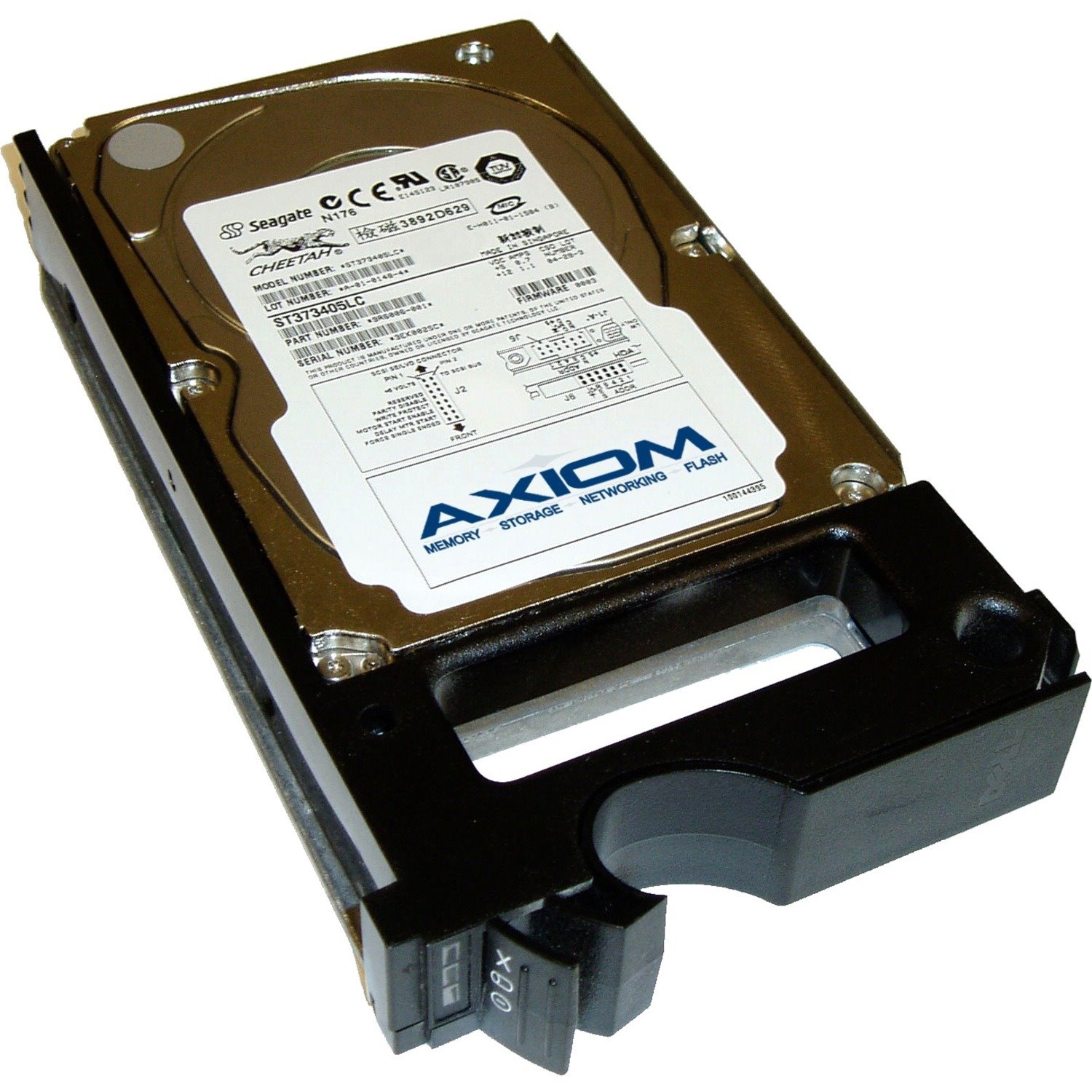 Axiom 1TB 6Gb/s SATA 7.2K RPM LFF Hot-Swap HDD for Lenovo - 0A89474, 03X3950