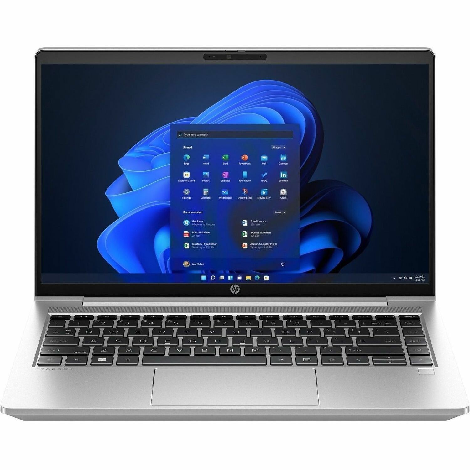 HP ProBook 445 G10 14" Notebook - Full HD - 60 Hz - AMD Ryzen 5 7530U - 16 GB - 512 GB SSD - Pike Silver Aluminum
