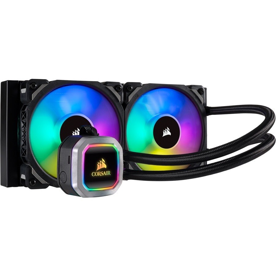 Corsair Hydro H100i RGB PLATINUM Cooling Fan/Radiator - Processor