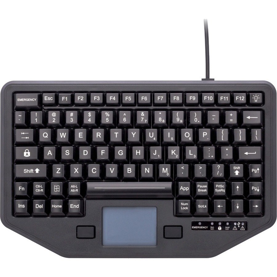 Gamber-Johnson iKey Full Travel Keyboard with Integrated Touchpad