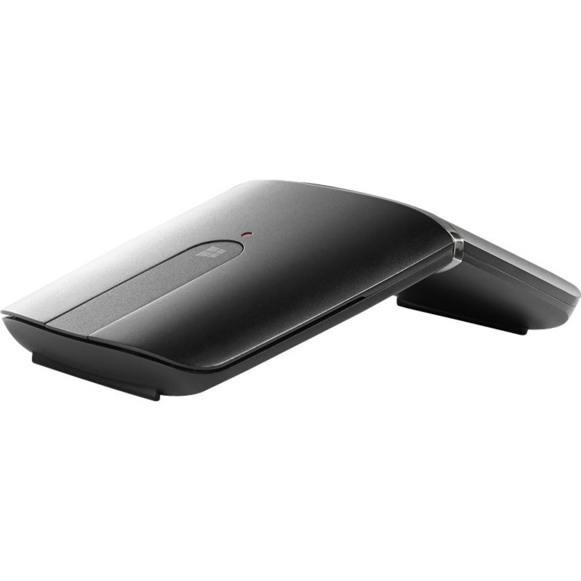 Lenovo YOGA Mouse - Bluetooth/Radio Frequency - USB - Optical - 4 Button(s) - Black