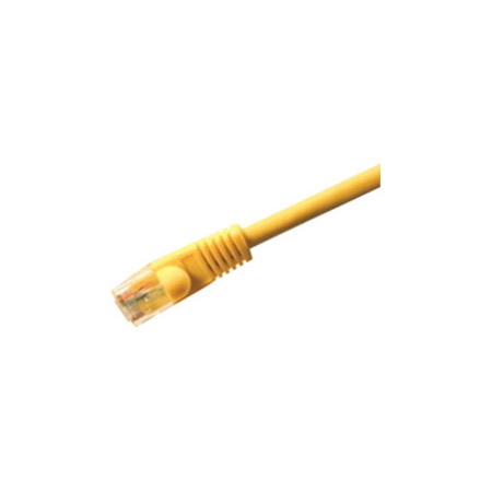 Comprehensive Cat5e 350 Mhz Snagless Patch Cable 7ft Yellow