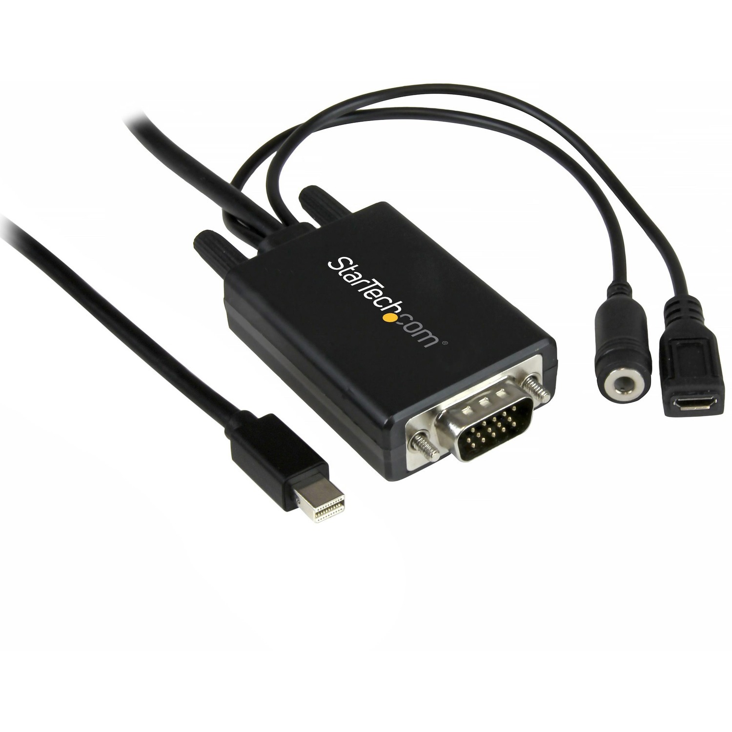 StarTech.com 10 ft 3m Mini DisplayPort to VGA Adapter Cable with Audio - Mini DP to VGA Converter - 1920x1200