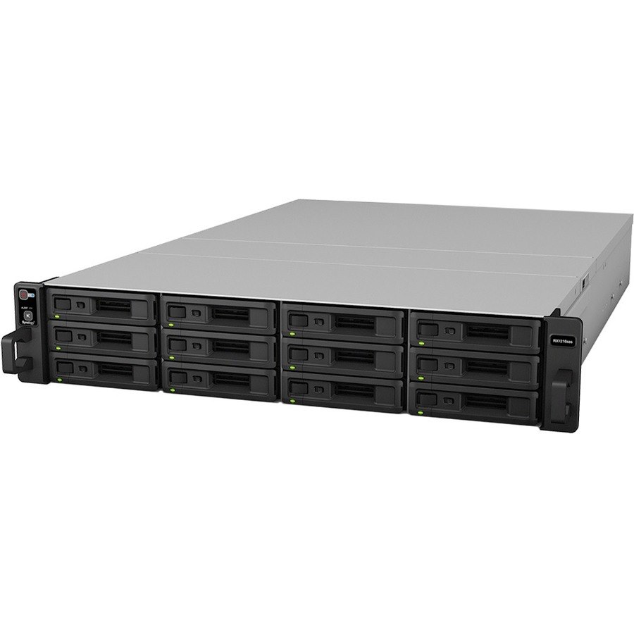 Synology RX1216SAS Drive Enclosure - Mini-SAS Host Interface - 2U Rack-mountable