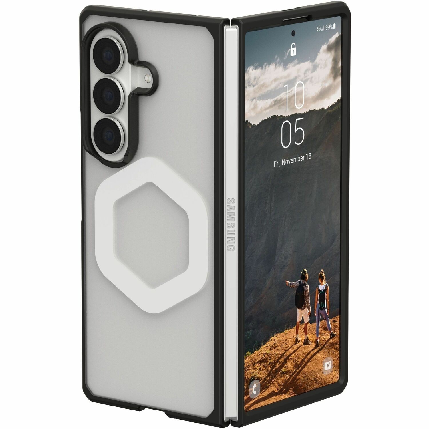 Urban Armor Gear Mouve Galaxy Z Fold8 Ultra Case - Ice