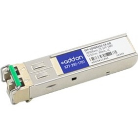 AddOn MSA and TAA 1000Base-ZX SFP Transceiver (SMF, 1550nm, 80km, LC, DOM)
