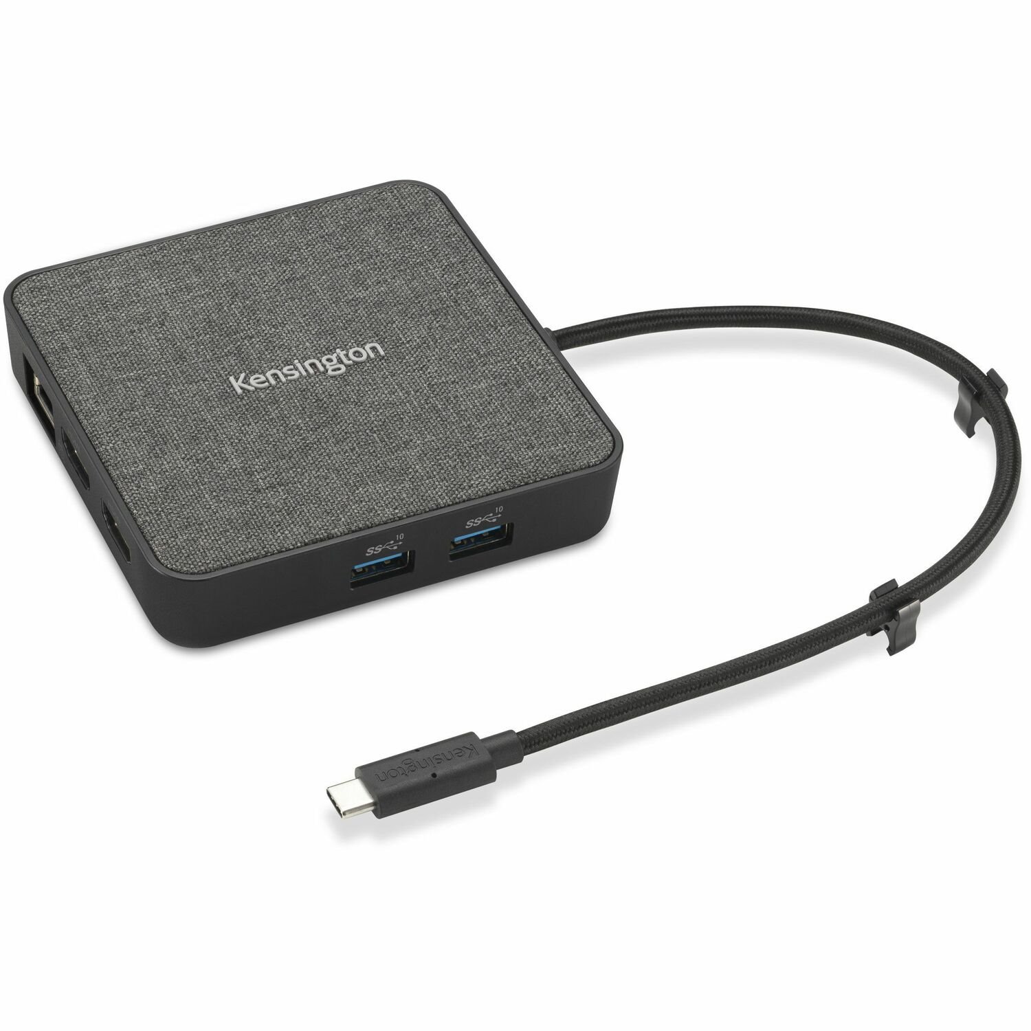 Kensington MD120U4 USB4 Docking Station f&uuml;r Monitor, Notebook, Tablet - 100 W - Schwarz - Tragbar