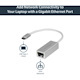 StarTech.com USB-C to Gigabit Ethernet Adapter - Aluminum - Thunderbolt 3 Port Compatible - USB Type C Network Adapter