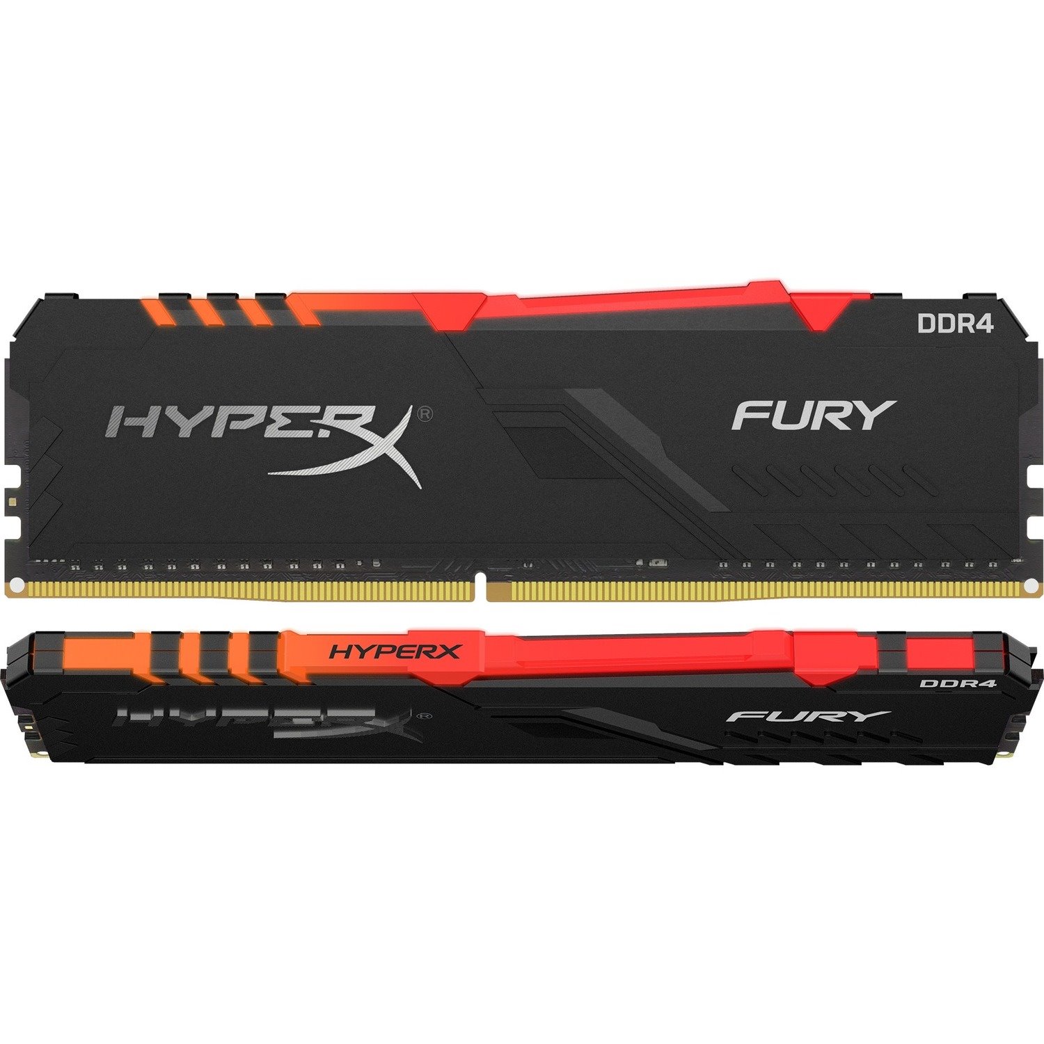 Kingston Fury RAM Module for Desktop PC - 32 GB (2 x 16GB) - DDR4-2666/PC4-21300 DDR4 SDRAM - 2666 MHz - CL16 - 1.20 V