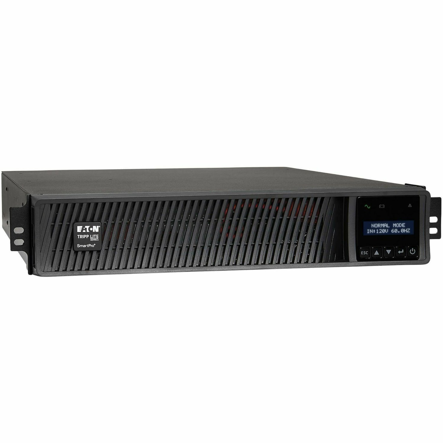 Eaton Tripp Lite Series SmartPro 750VA 750W 120V Line-Interactive Sine Wave UPS - 8 Outlets, Extended Run, Network Card Included, LCD, USB, DB9, 2U Rack/Tower