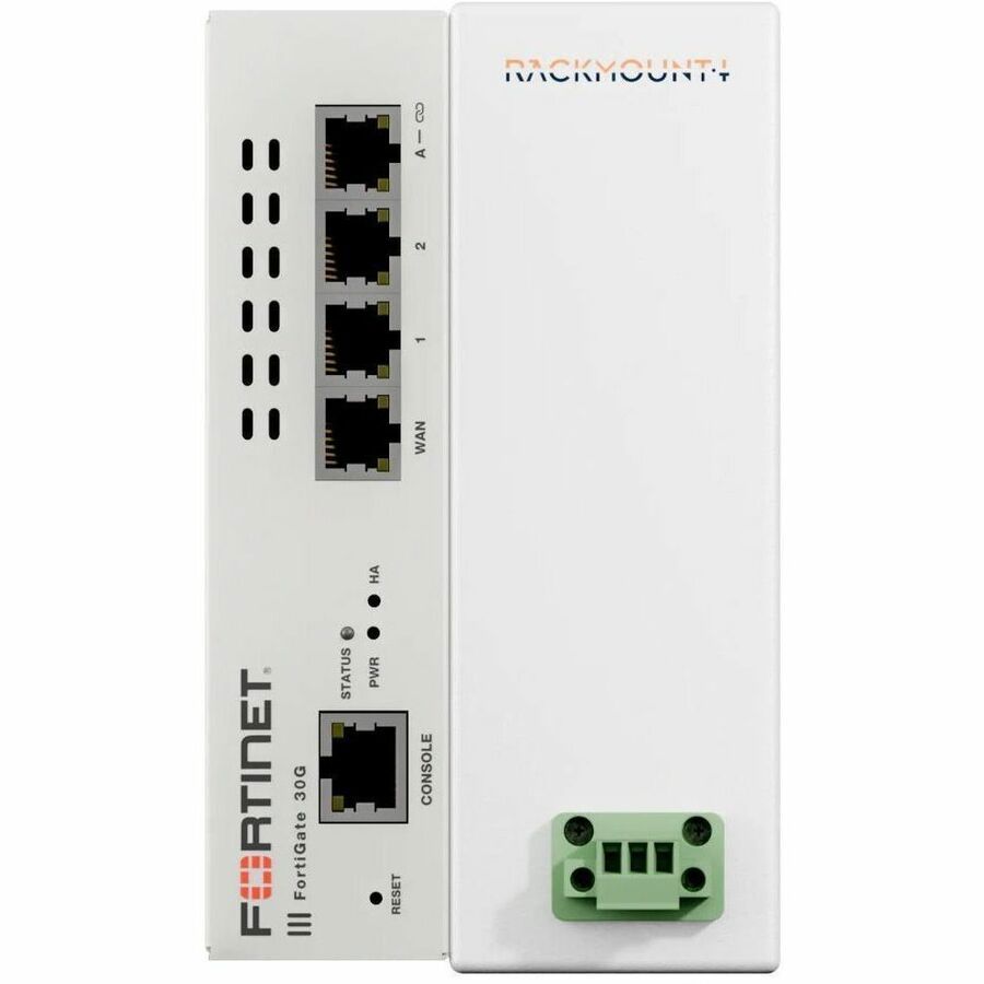 RACKMOUNT.IT Rack-mountable, DIN Rail Mountable Rackmount Kit for Rack, Firewall, Power Supply - Signal White