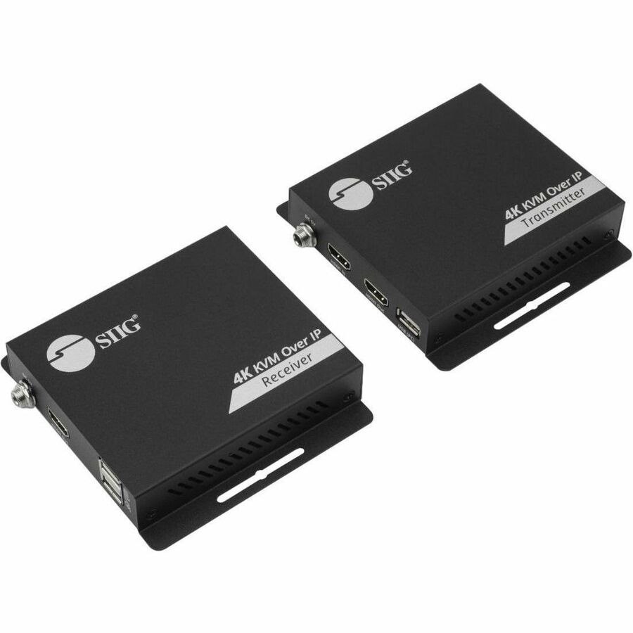 SIIG HDMI 4K30Hz KVM over Cat 6 Extender