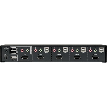 Eaton Tripp Lite Series 4-Port HDMI/USB KVM Switch with Audio/Video and USB Peripheral Sharing